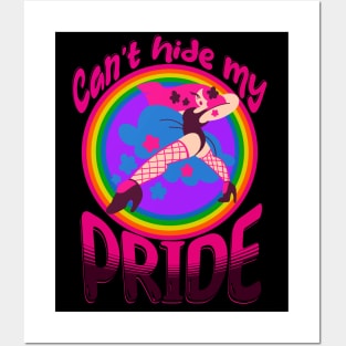 Can't hide my PRIDE - pink Posters and Art